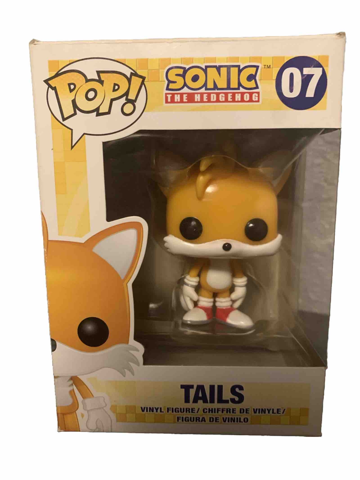 Original Vaulted Sonic The Hedgehog: Tails #07 Funko Pop Rare