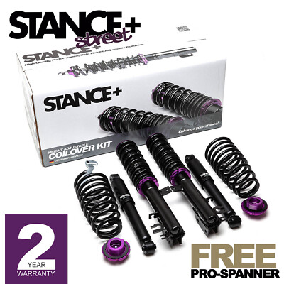 Stance+ Street Coilovers Suspension Kit Fiat Panda Mk2 169 1.1 1.2 1.3 1.4 03-12