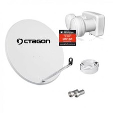 SAT-Anlage  80cm für Astra-Hotbird DIGITAL Satanlage Full HD TV 3D M@tec Digital