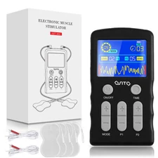 TENS Unit EMS Stimulator Electric Pulse Massage for knee injury, arthrithritis