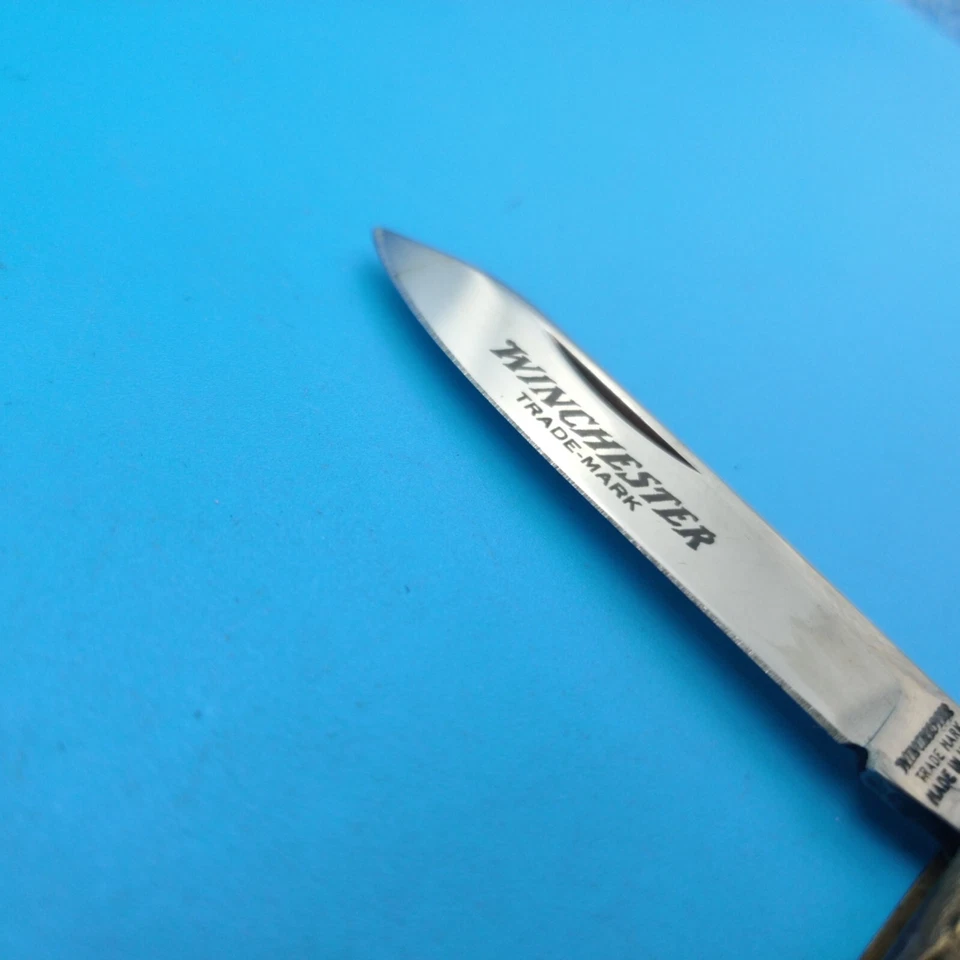 Navaja de bolsillo Winchester Modelo 62 1998-3 Hecha en EE. UU. Foto 4 de 4