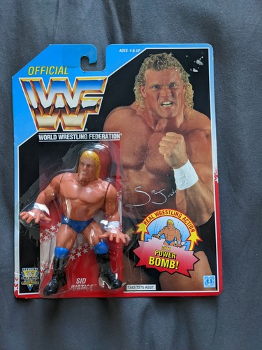 WWF Hasbro Sid Justice MOC...