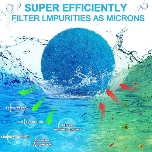 Reusable Filter Media Balls - The Ultimate 4 lbs Sand Alternative for Pool Care - Picture 4 of 10