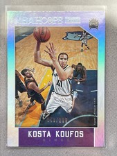2015-16 Panini NBA Hoops Silver Parallel Kosta Koufos Sacramento Kings /299