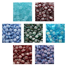Rutkovsky 111-95008 Ornamental Cushion Pressed Beads 10mm Czech Glass 10 Pieces