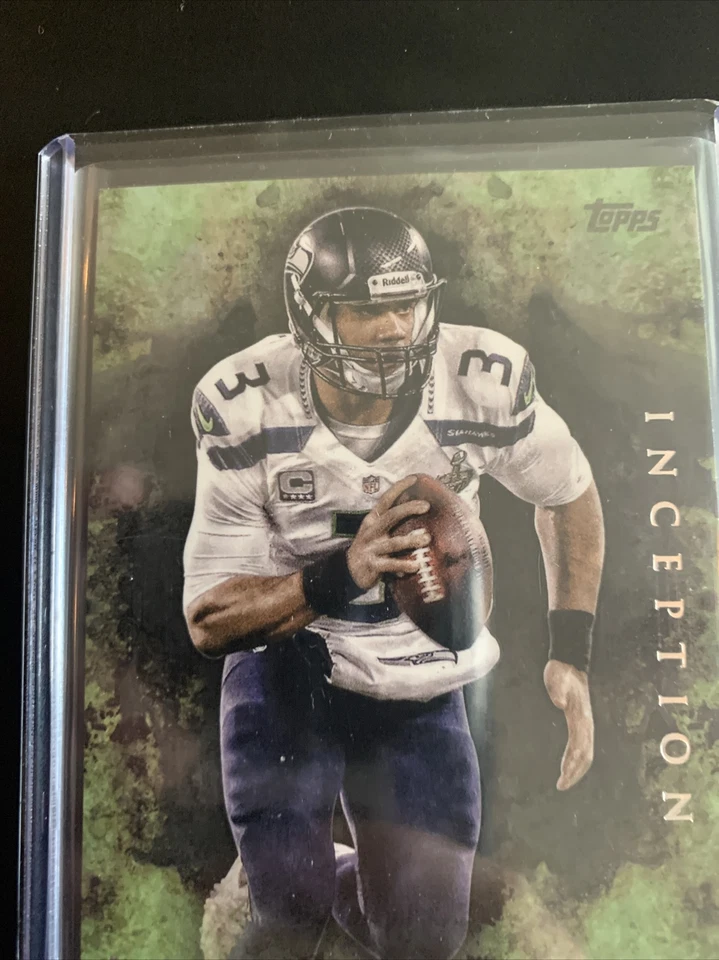2014 Inception Russell Wilson #36 Seahawks Green Invest Hot - Image 3 of 4