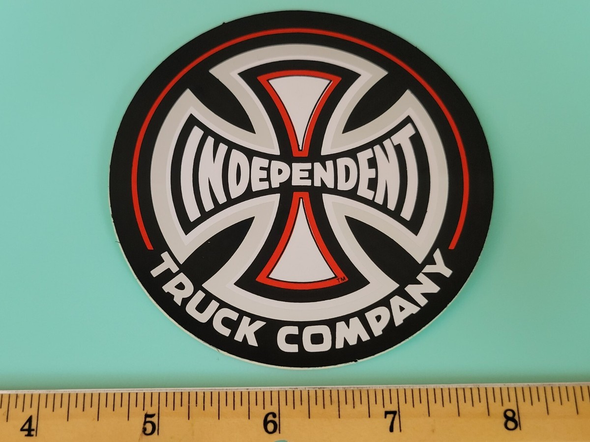スケートボード Independent Vtg Skateboard Sticker VTG INDEPENDENT TRUCKS SUSPENSION FOIL IRON CROSS NOS SKATEBOARD