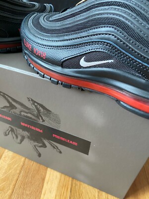 satan sneakers with human blood