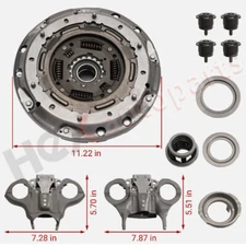 Transmission Dual Clutch Fork Kit 6DCT250 DPS6 fits 2012-2019 Ford Focus Fiesta