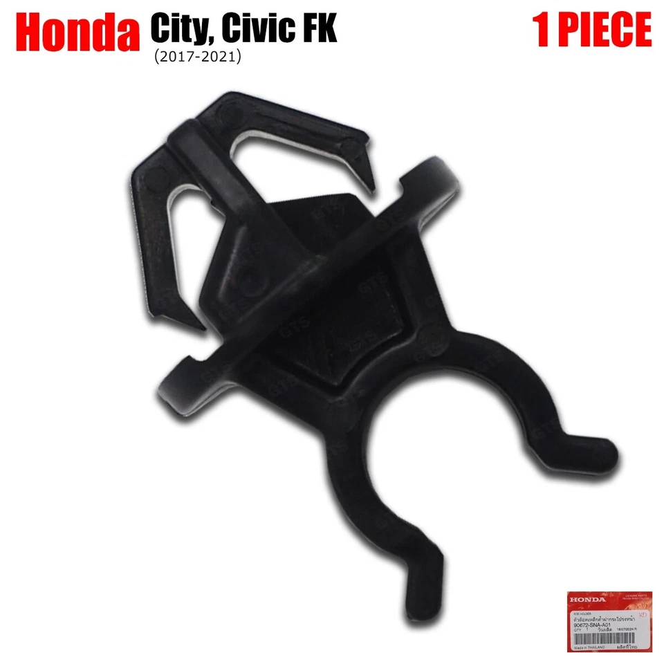Fits Honda City, Civic FK Hatchback 2017 - '21 Hood Support Clip Holder Rod Foto 3 de 4