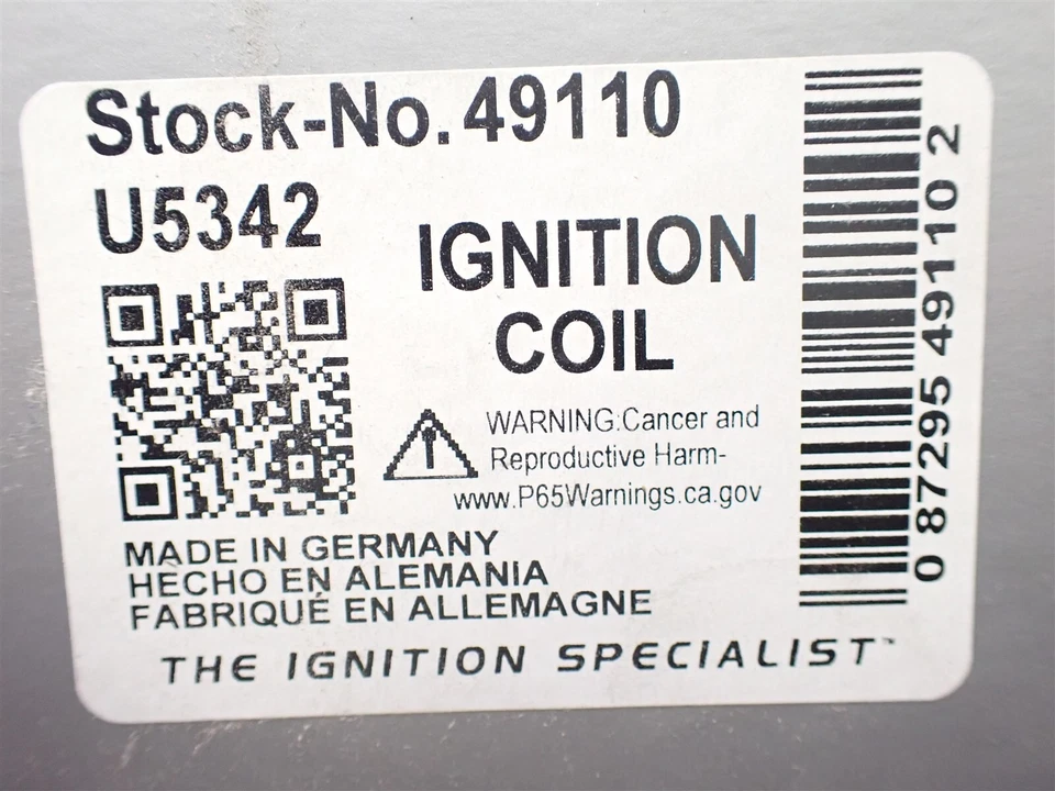 NEW NGK 49110 Mercedes-Benz COP (Coil On Plug) Ignition Coil - Image 2 of 2