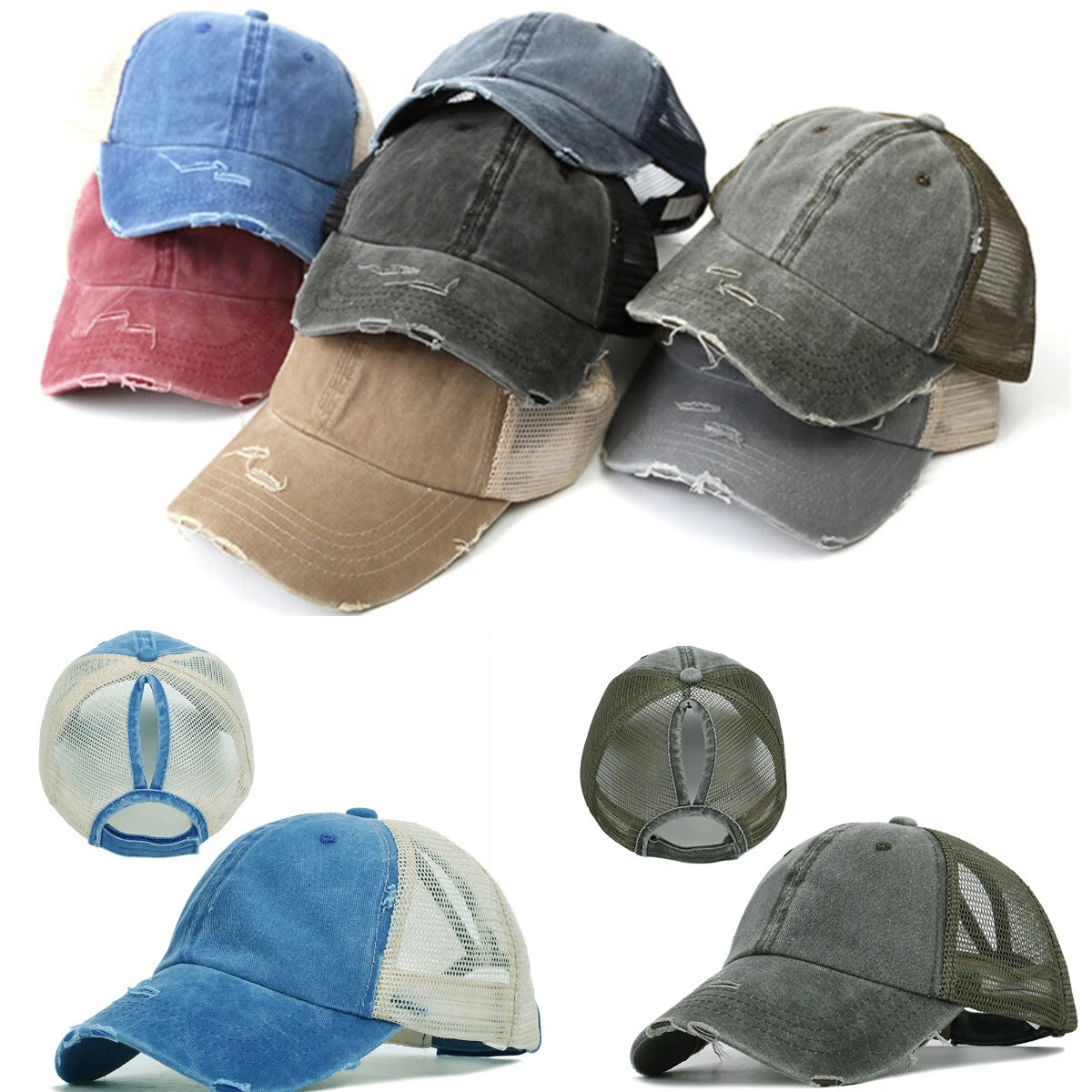 Man bun store baseball cap