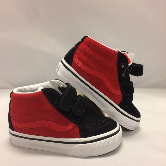 vans sk8 mid red