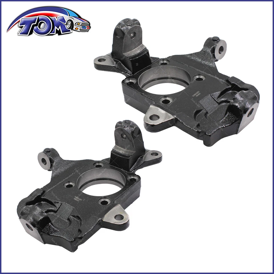 Husillos de caída de 2" nudillos delanteros para Chevrolet Silverado GMC Sierra 99-09 2x4 4x4 Foto 3 de 4