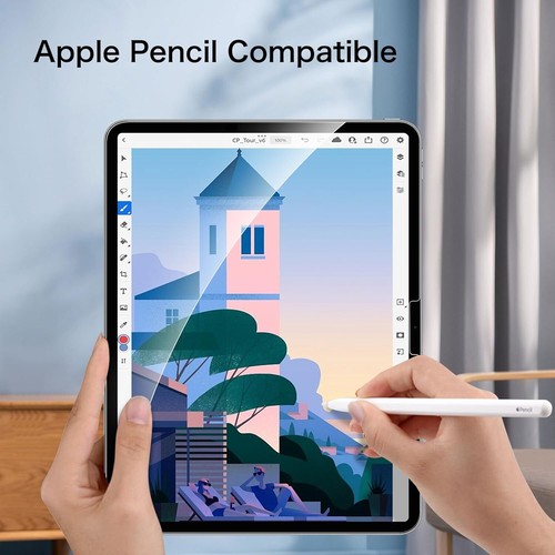 2-Pack Tempered Glass Screen Protector for iPad Pro 13-inch M4 2024 Anti Scratch - Picture 6 of 8