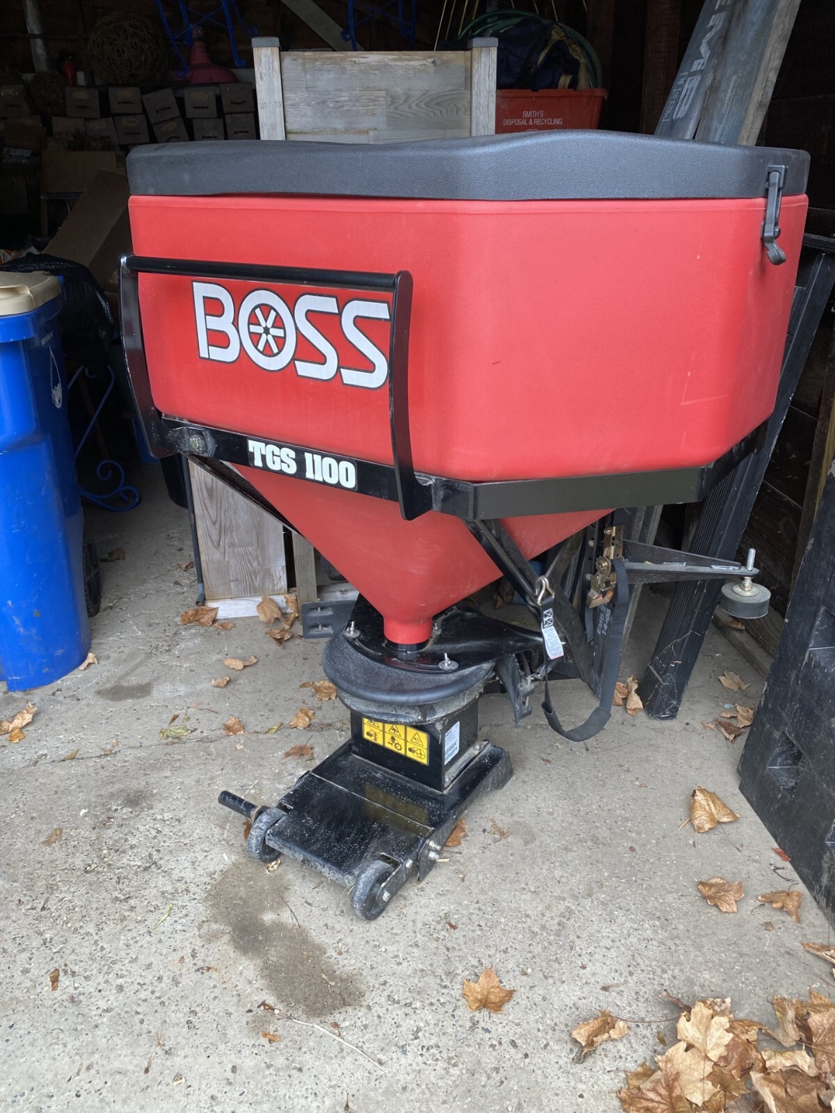 Boss TGS 1100 salt spreader 2022 LIKE NEW/EXCELLENT CONDITION!! eBay