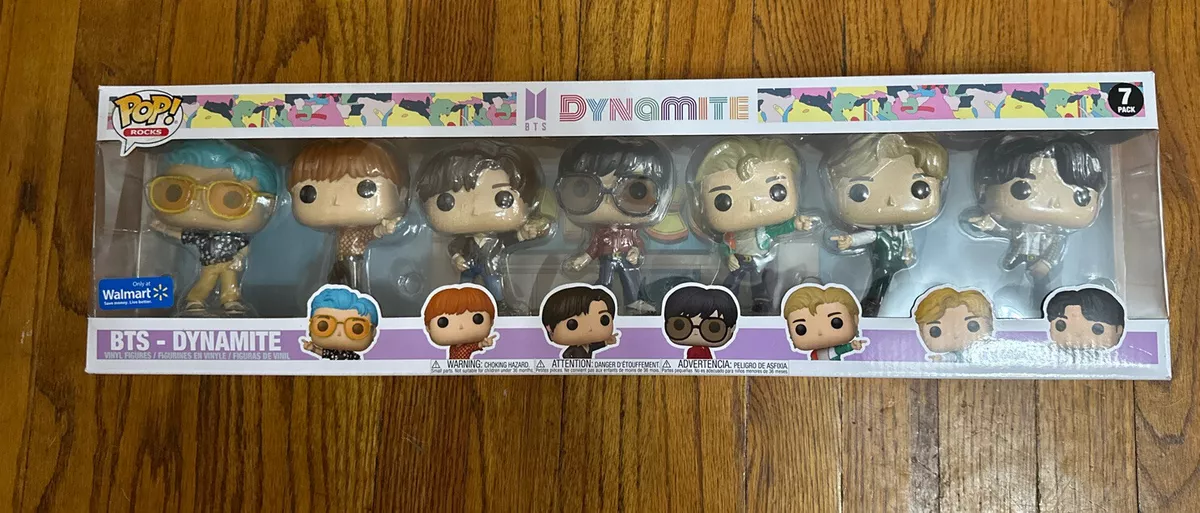 Funko POP Rocks: BTS - Dynamite - Exclusive FULL SET 7 Vinyl Figure (US  SELLER)