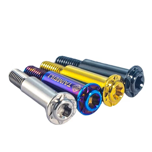Tornillos de titanio M6 rosca Len 14 mm para bomba hidráulica de empuje de motocicleta Powerhouse - Imagen 5 de 29