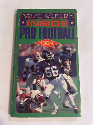 Scholastic Inc, Bruce Weber s Inside Pro Football 1984 (MH244)