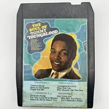 Tommy Youngblood - The Soul Of - Restored 8 Track Tape - New Pad and Splice
