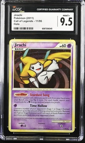 Pokemon Jirachi Call Of Legends 11/95 Holo CGC 9.5