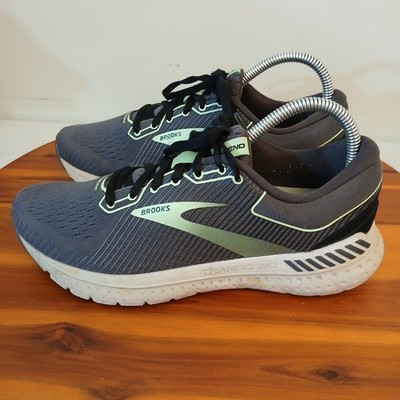 Brooks Transcend 7 Running Shoes Womens 8.5 Medium B Grey Sneakers 1203191B082
