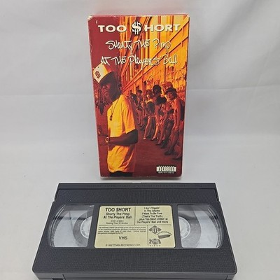 Too Short VHS 1992 Shorty The Pimp At The Players Ball Jive Movie Film Dangerous