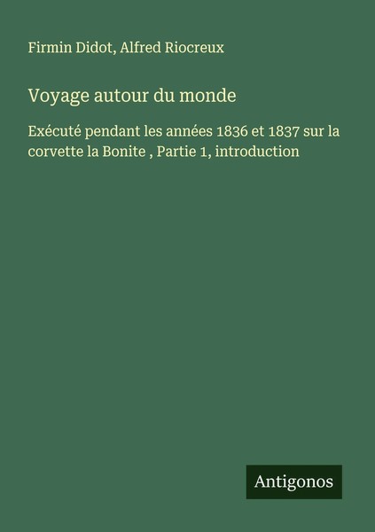 Firmin Didot (U. A.) | Voyage Autour Du Monde | Taschenbuch | FranzöSisch (2025)-image