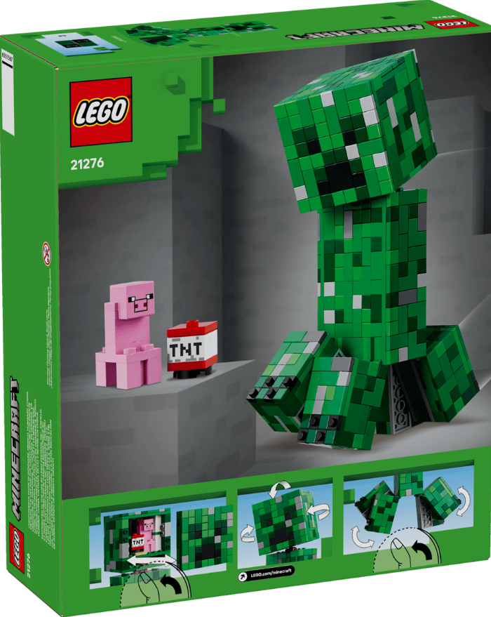 Lego Unisex Kinder Minecraft Creeper-Figur Bauset 21276 - Bild 5