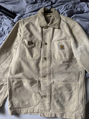Carhartt Jacket: Michigan Chore Coat (Spring) Dusty Hamilton Brown