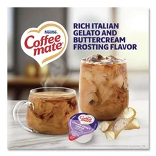 Coffee-mate 21108CT Liquid Coffee Creamer - Italian Sweet Cream (180/Carton) New