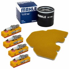 Wartung Set Zündkerzen Luftfilter Ölfilter für Kawasaki ZZR 600 ZX600E 1993-2004