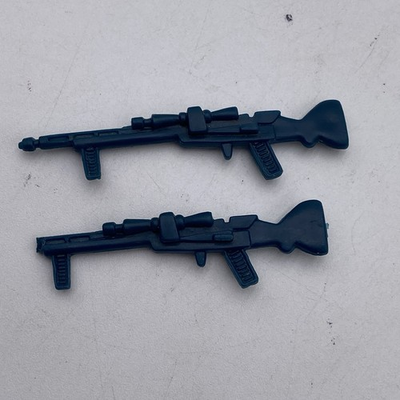 #ad #ad Lot Of 2 Vtg 1980 Star Wars Blaster Rifle Blue Gun Weapon Only For Snow Trooper $14.99