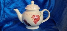 Emma Bridgewater Summertime Tulips Large Teapot 19 cm Tall ( Repaired Lid )