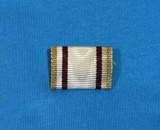 WWI Ribbon Bar For Kingdom of Romania Sanitary Merit Cross *