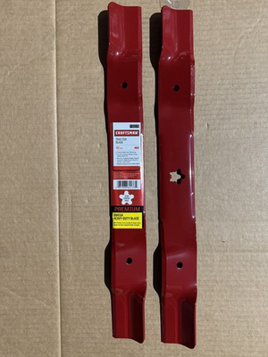 #ad OEM HUSQVARNA CRAFTSMAN 42quot; LAWN MOWER DECK BLADES 134149 422719 138971 POULAN $20.95