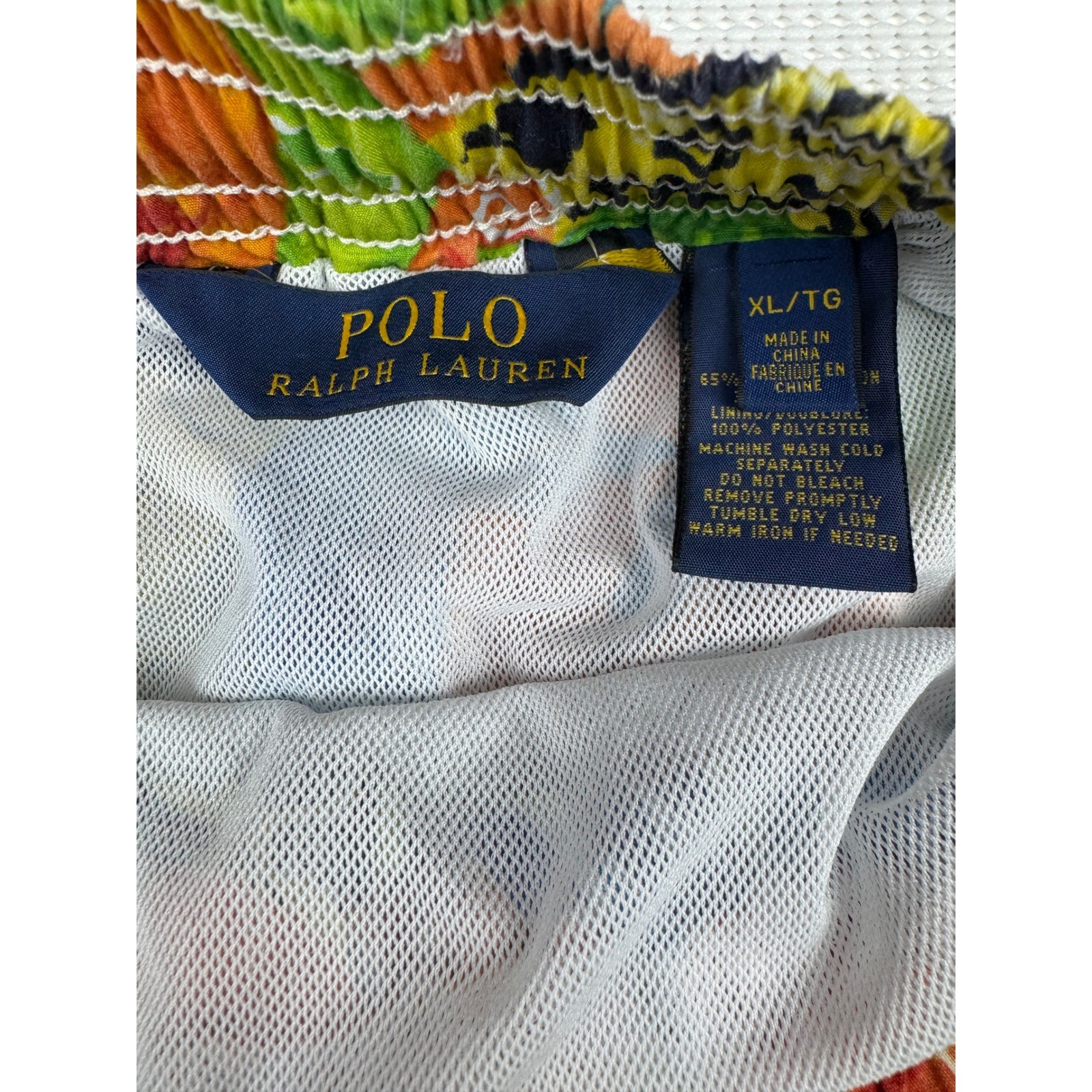 Polo Ralph Lauren Mens XL Tropical Floral Swim Tr… - image 3
