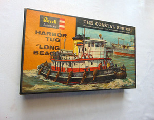 Revell Authentic Kits Harbor Tug Long Beach Model Kit The Coastal Series 1964