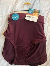 Vanity Fair Women's Hi-Cut Radiant 360 Comfort Underwear 3 Pack Size 6/Medium