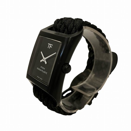 TOMFORD &. 004 Ocean Plastique Timepiece TFT004001 Montre Unisexe De Japon G1103 - Photo 3 sur 9