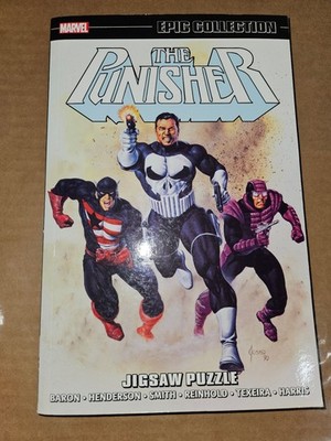 The Punisher Epic Collection Vol 5 Jigsaw Puzzle Marvel TPB 1990-1991