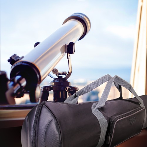 Bolsa Estuche Telescopio Refractor USA Gear Kids - Sostiene Telescopios de 21 a 35 pulgadas - Imagen 7 de 9