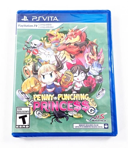 PENNY PUNCHING PRINCESS BRAND NEW SEALED 2019 Authentic Playstation Vita