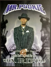 8.5x11 OG Rap Promo Ad Poster Mr Pookie Tha Rippla Dallas TX K-Roc 1999 Iconic