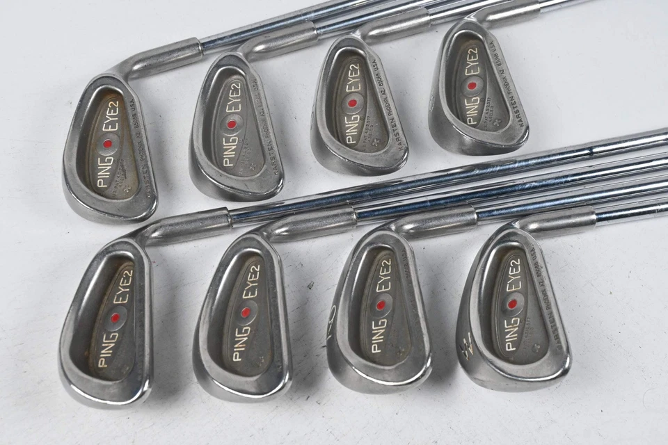 Ping Eye 2 Irons / 3-PW / Red Dot / Stiff Flex Ping JZ Shafts - Image 2 of 4