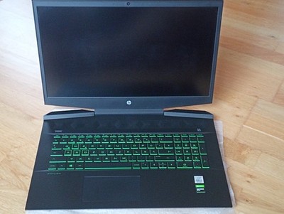 HP Pavilion 17,3'' Gaming Laptop, Intel 10-G. 512GB, 16GB, Nvidia 4GB, fast neu.