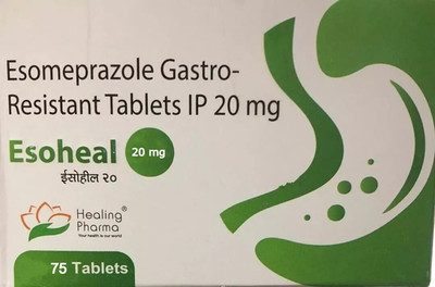  Esomeprazole Magnesium 20mg Acid Control Nexium, Heartburn Relief-75 Tablets 