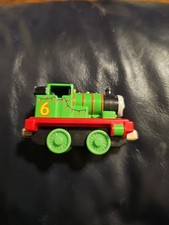 Thomas  Friends 3" Holiday Christmas Lights PERCY Train Die Cast 2009- READ