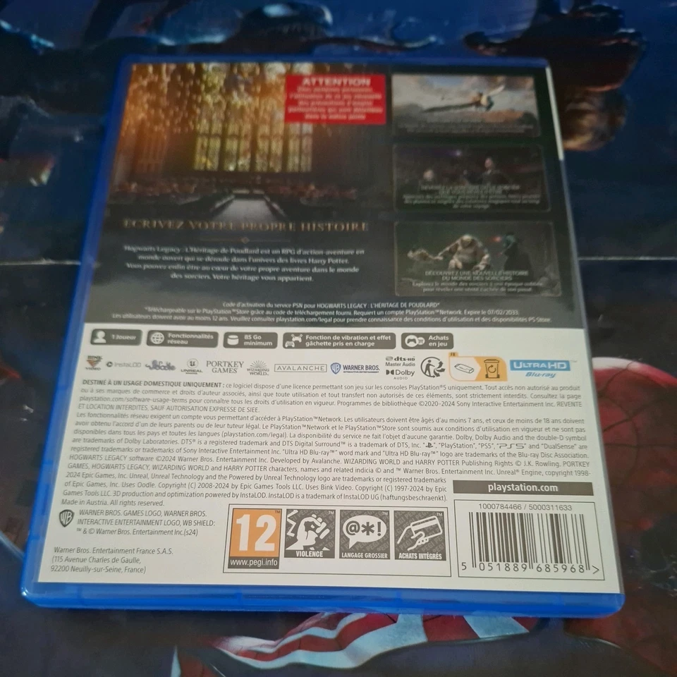 PS5 Hogwarts Legacy, photo 2 sur 3