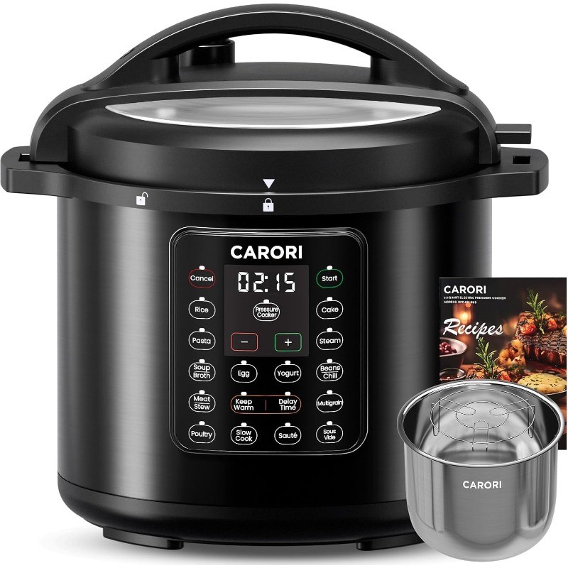8qt Stainless Steel Pressure Cooker